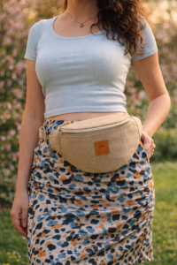 Lniana nerka z plecionki w naturalnym odcieniu beżu – lekka, stylowa i praktyczna. Idealna na spacer, podróż i co dzień. Naturalna faktura, wygodne zapięcie i ponadczasowy design.